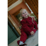 Fliink Red Bud Dot Dolly Dot Blus