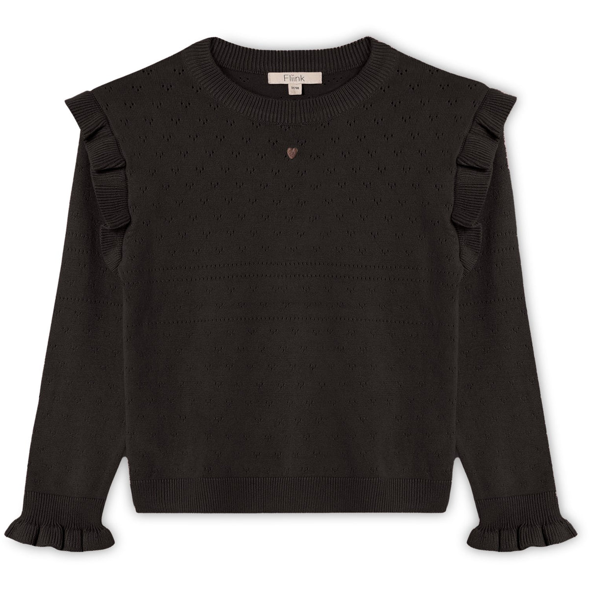 Fliink Coffee Bean Fame O-Neck Blus