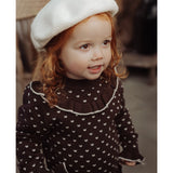 Fliink Coffee Bean / Sandshell Fame Contrast Blus