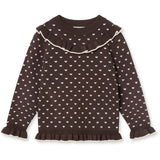 Fliink Coffee Bean / Sandshell Fame Contrast Blus