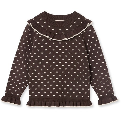 Fliink Coffee Bean / Sandshell Fame Contrast Blus