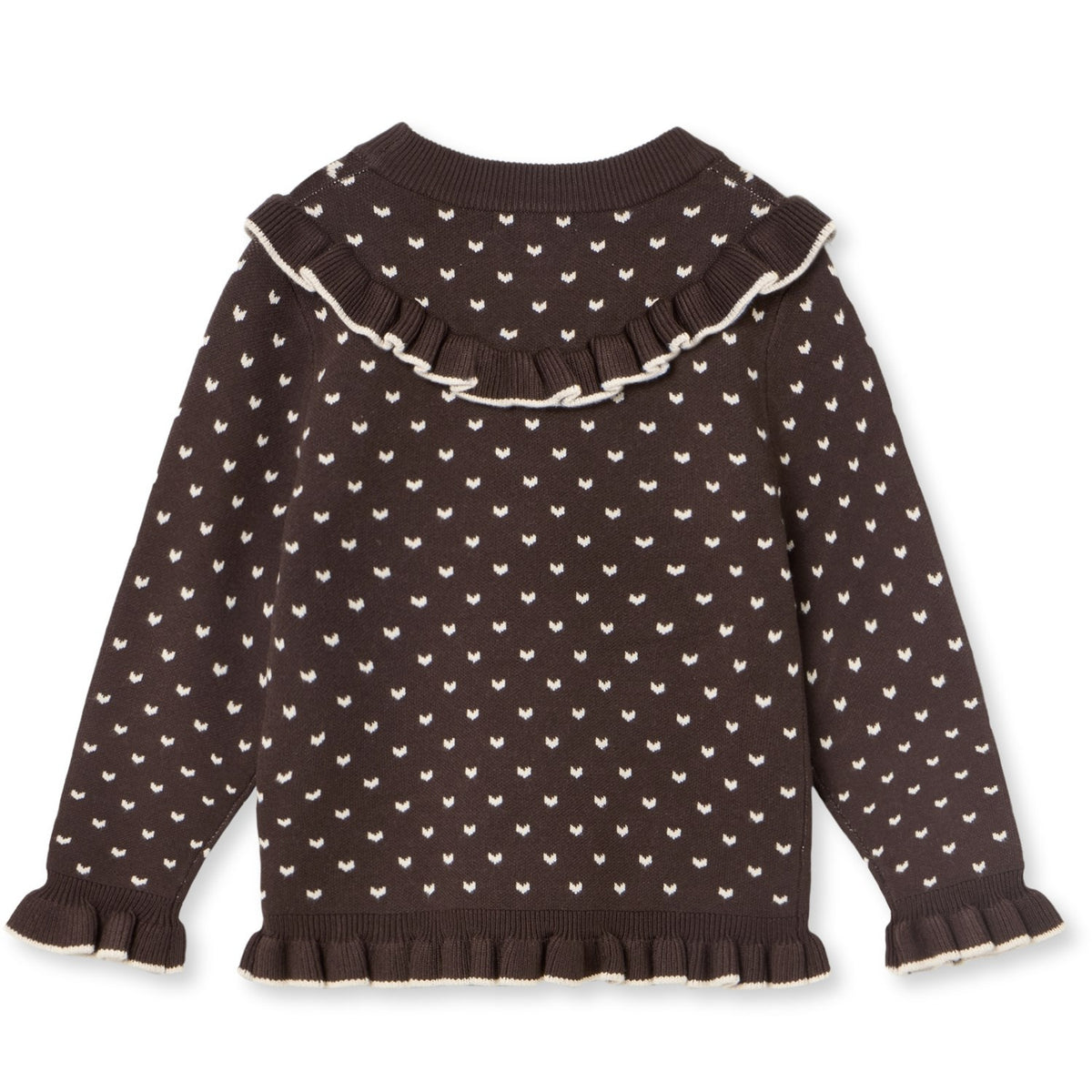 Fliink Coffee Bean / Sandshell Fame Contrast Blus