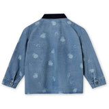 Fliink Medium Blue Aop Don Denim Skjorta