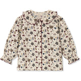 Fliink Sandshell Aop Cosy Ls Blus