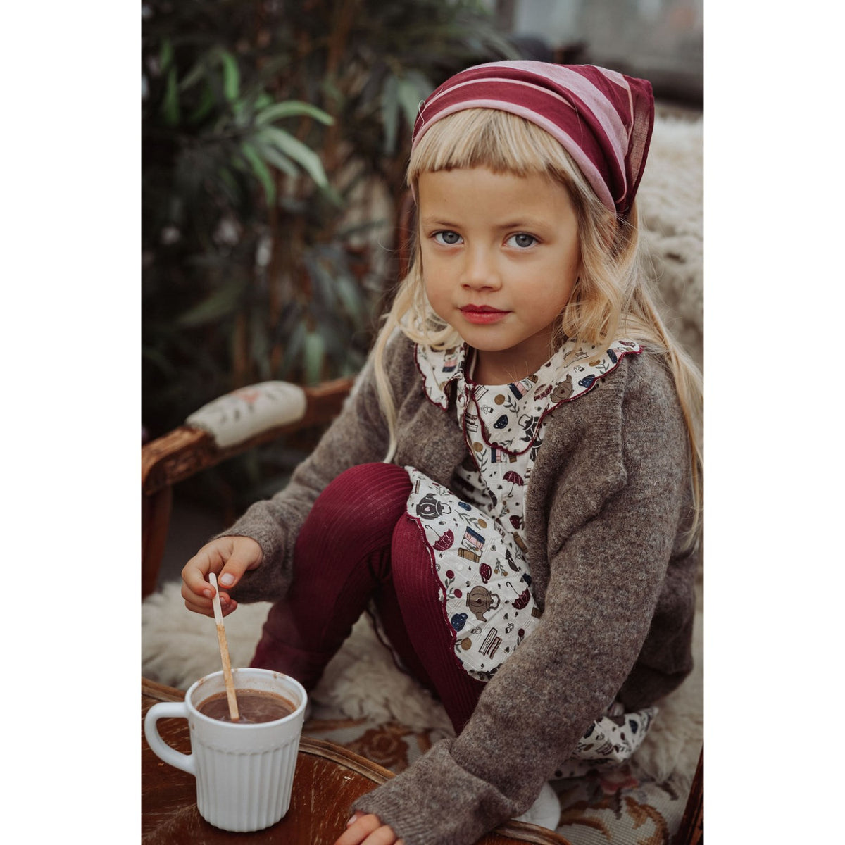 Fliink Sandshell Aop Cosy Ls Blus