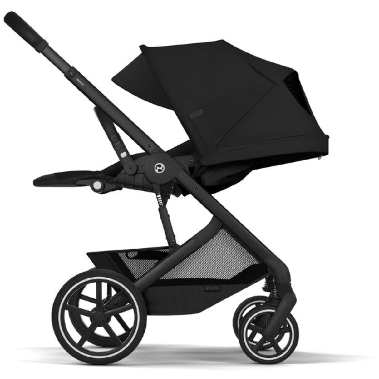 Cybex Moon Black Balios S Lux Blk Inklusiv Cot S Lux
