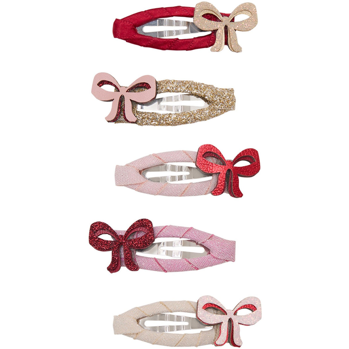 Mimi & Lula 5 Hårklämmor - Mini Cutesy Bow
