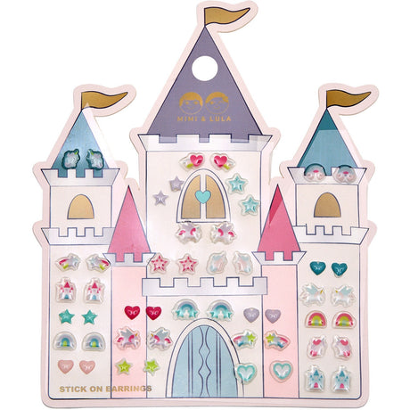 Mimi & Lula Ørestickers 25 Par - Rainbow Castle