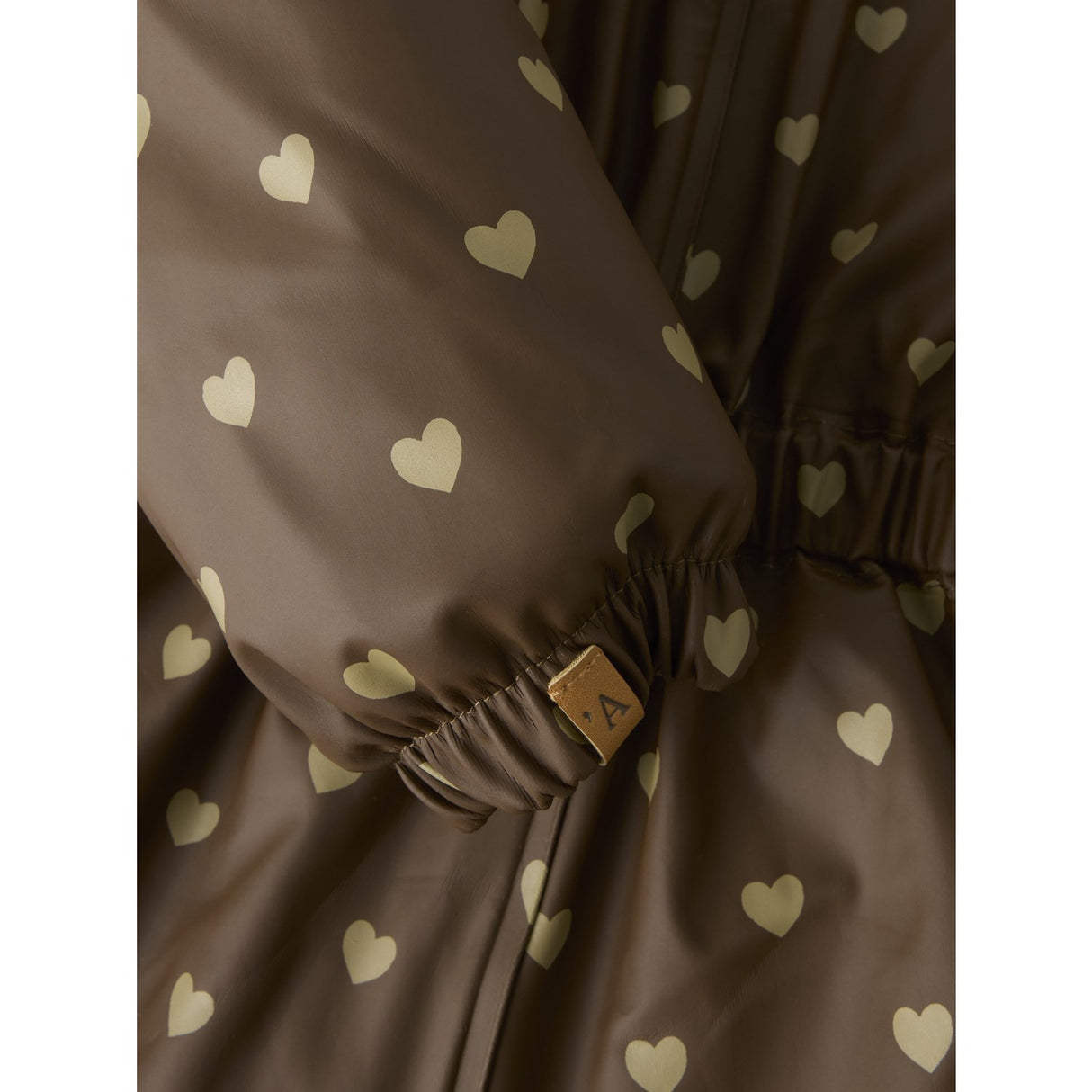 Lil'Atelier Dark Earth Hearts Nmfladry10 Pad Flygdräkt Aop Fo Lil