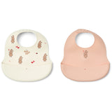 LIEWOOD Wild Child / Rosey Ember Printed Haklapp 2-pack