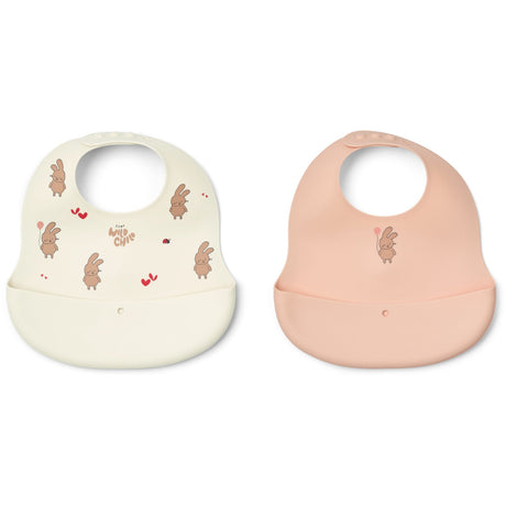 LIEWOOD Wild Child / Rosey Ember Printed Haklapp 2-pack