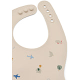 LIEWOOD Flying / Sandy Ember Printed Haklapp 2-pack