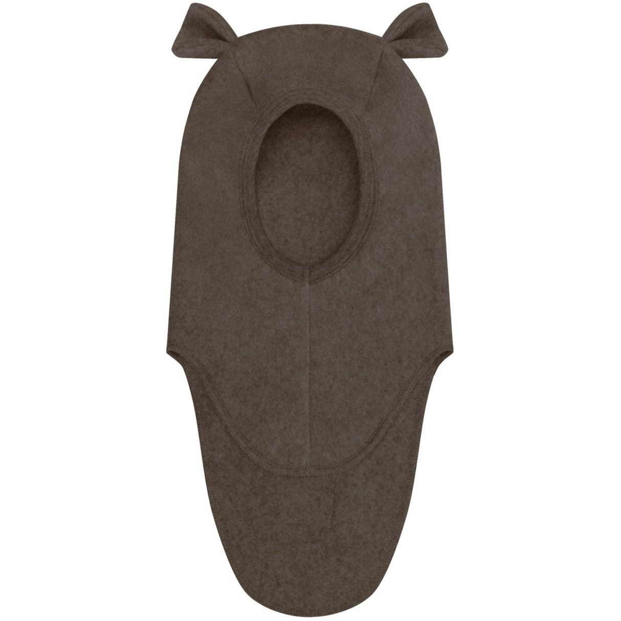 Huttelihut Brown Melange Elefanthatt Ears Bomull Fleece