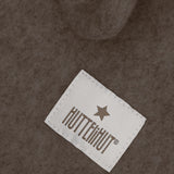 Huttelihut Brown Melange Elefanthatt Ears Bomull Fleece