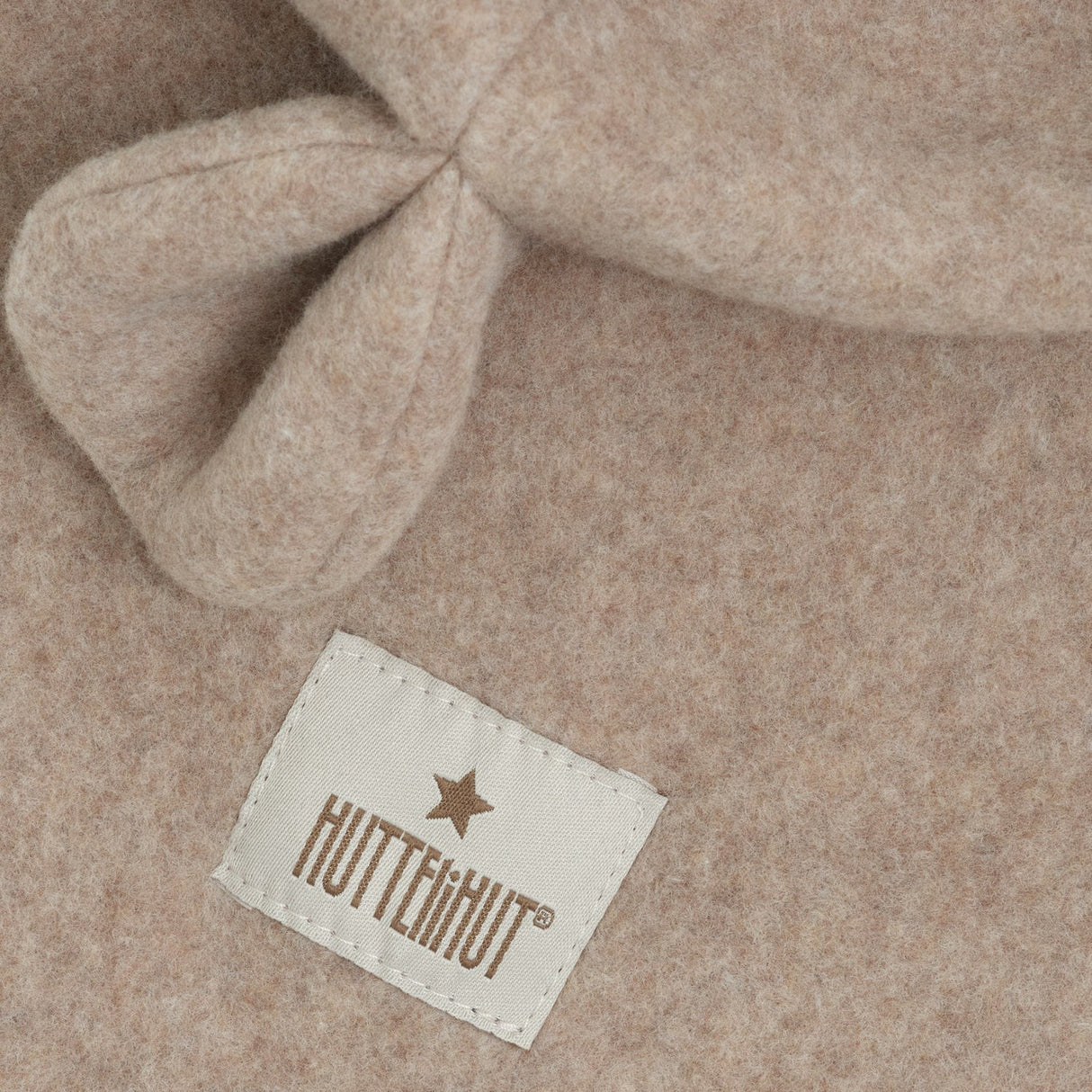 Huttelihut Savannah Melange Elefanthatt Ears Bomull Fleece