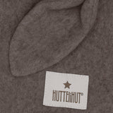 Huttelihut Brown Melange Elefanthatt Ears Bomull Fleece