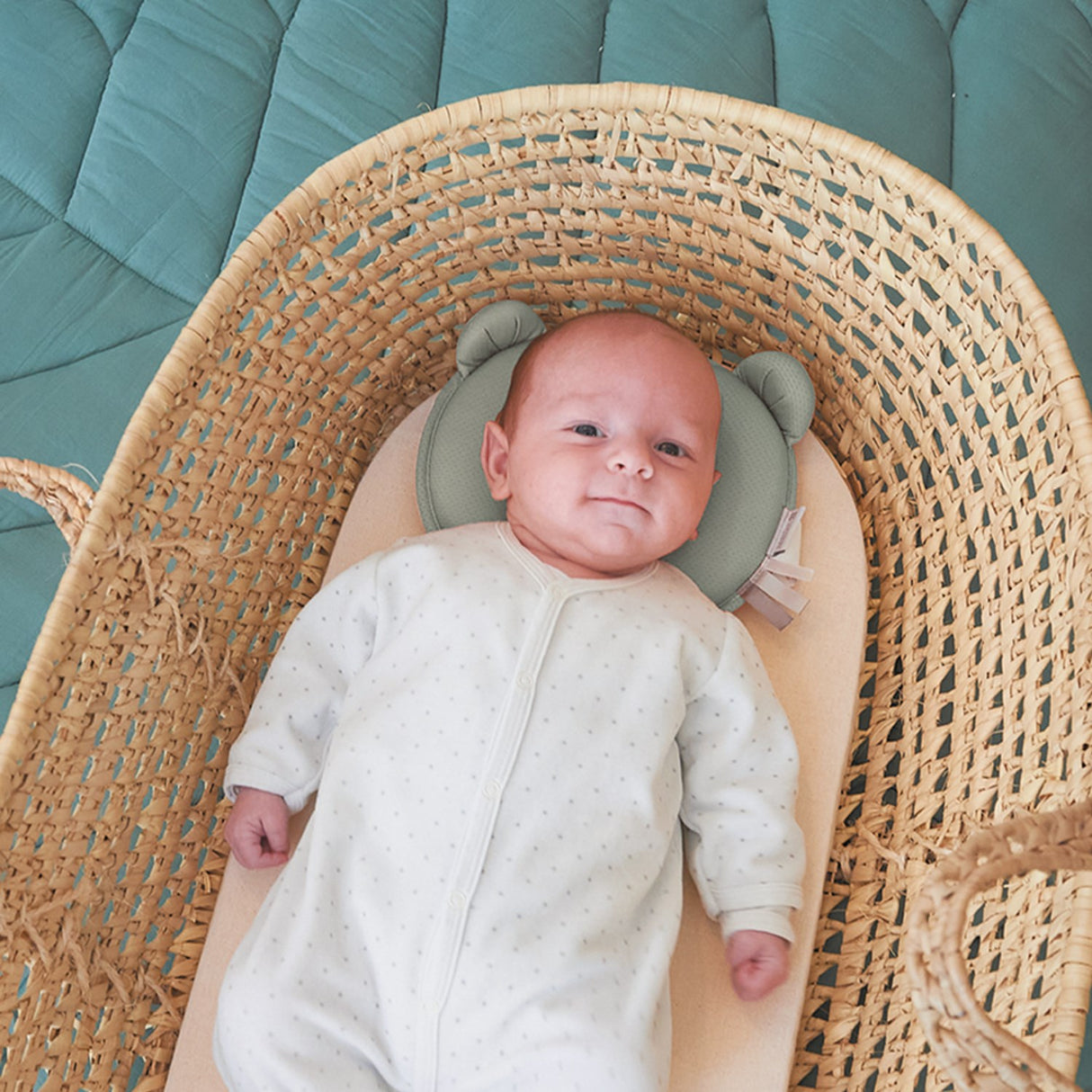 Candide Khaki Panda Baby Kudde Air