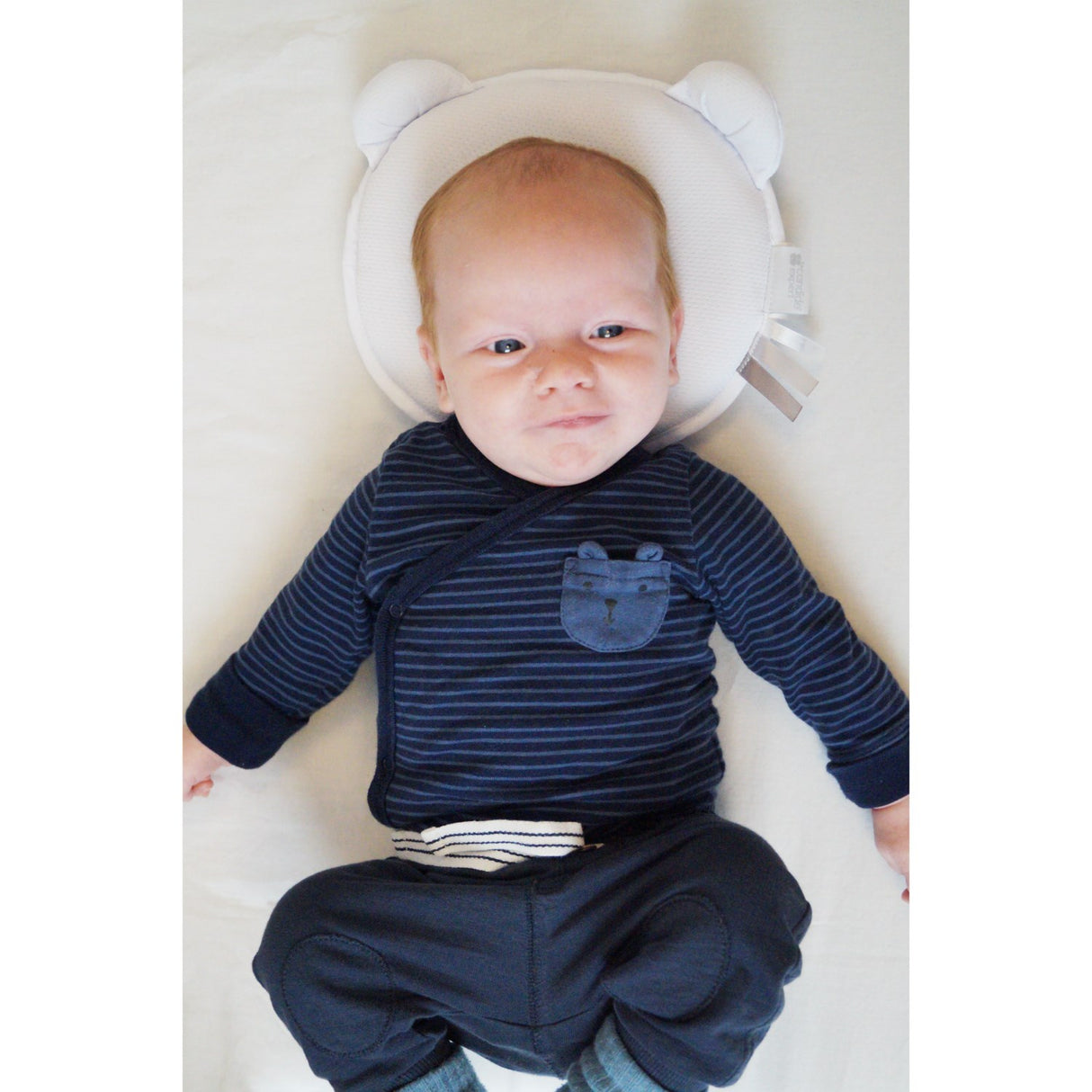 Candide White Panda Baby Kudde Air