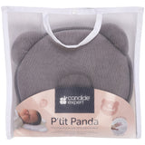 Candide Grey Panda Baby Kudde