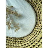 Candide White Bambu Madras Protector 40 × 80 Cm