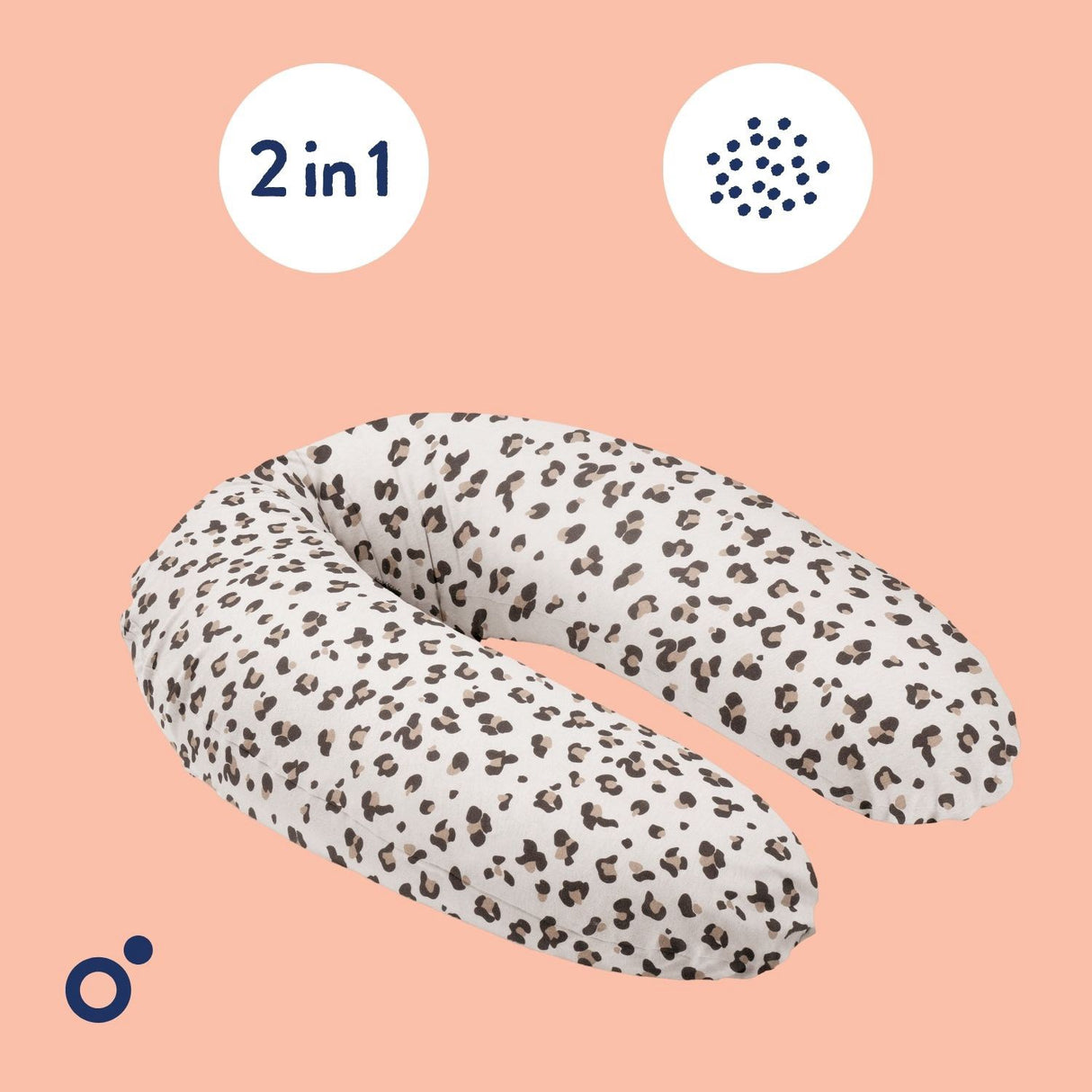 Doomoo Leopard Nursing & Pregnancy Kudde