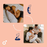 Doomoo Peach Nursing & Pregnancy Kudde