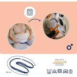 Doomoo Peach Nursing & Pregnancy Kudde
