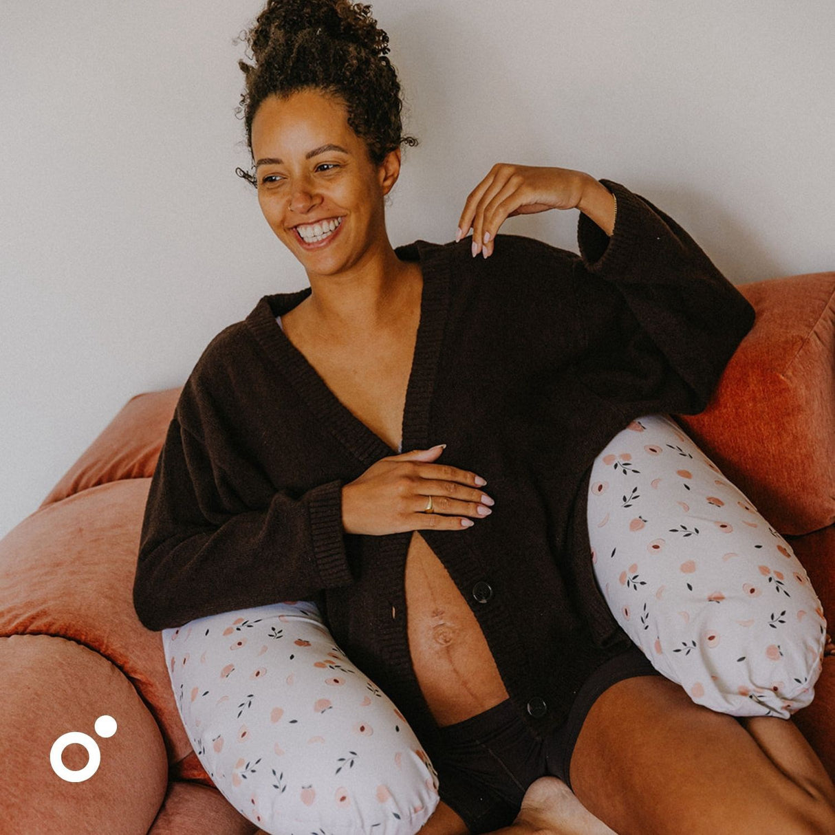 Doomoo Peach Nursing & Pregnancy Kudde
