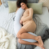 Doomoo Striped Grey Nursing & Pregnancy Kudde