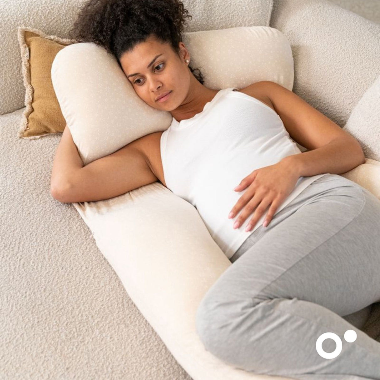 Doomoo Flower Sand Maxi Pregnancy Kudde