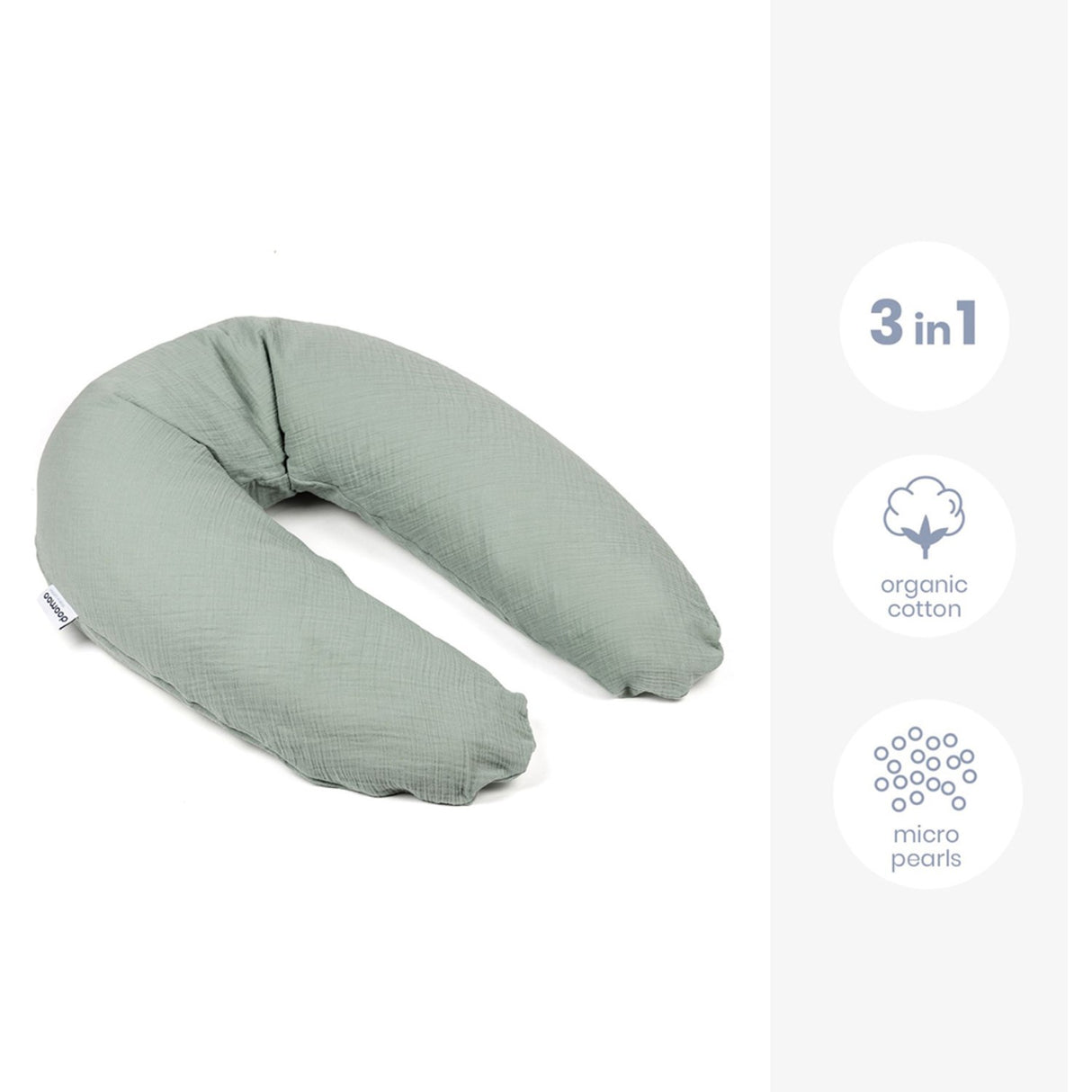 Doomoo Green Basic Nursing & Pregnancy Kudde