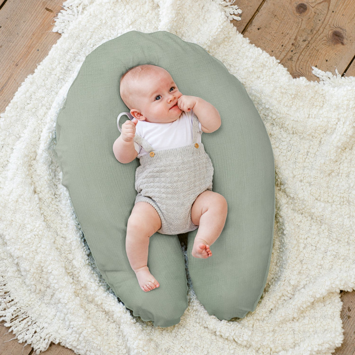 Doomoo Green Basic Nursing & Pregnancy Kudde