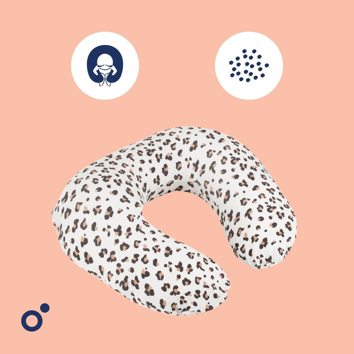 Doomoo Leopard Nursing Kudde