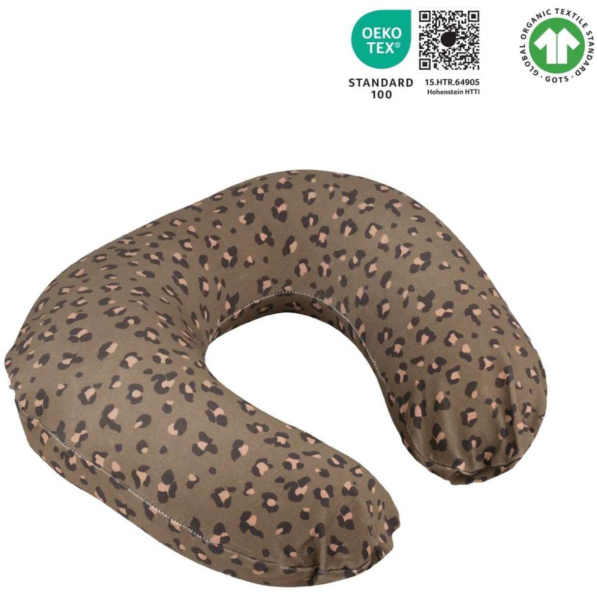 Doomoo Dark Leopard Nursing Kudde