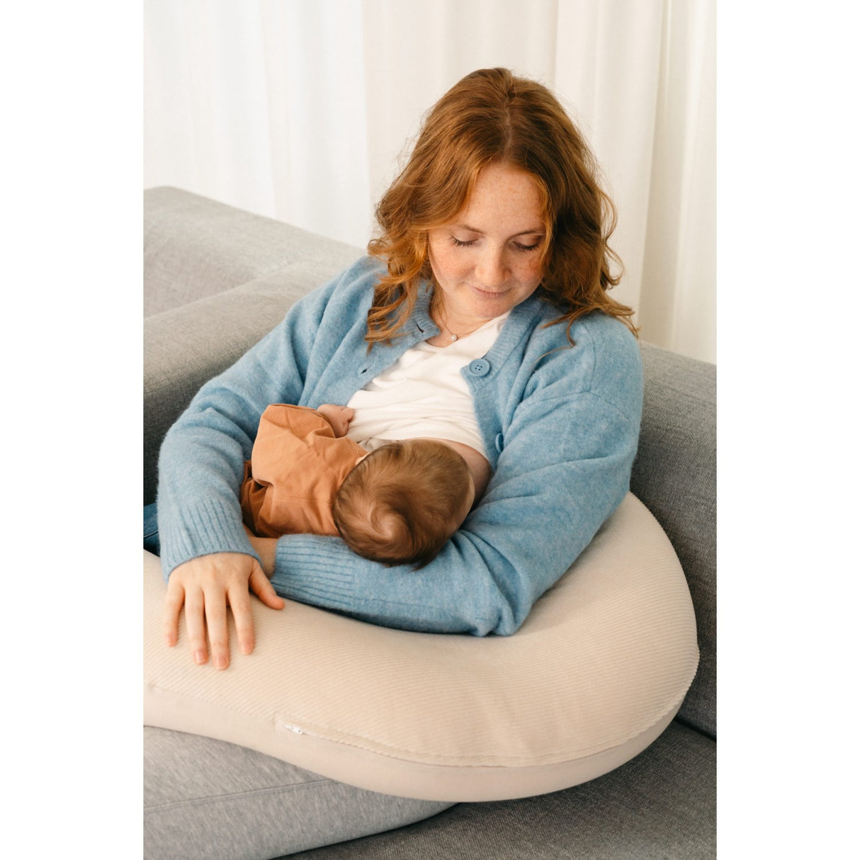 Doomoo Corduroy Sand Nursing & Pregnancy Kudde