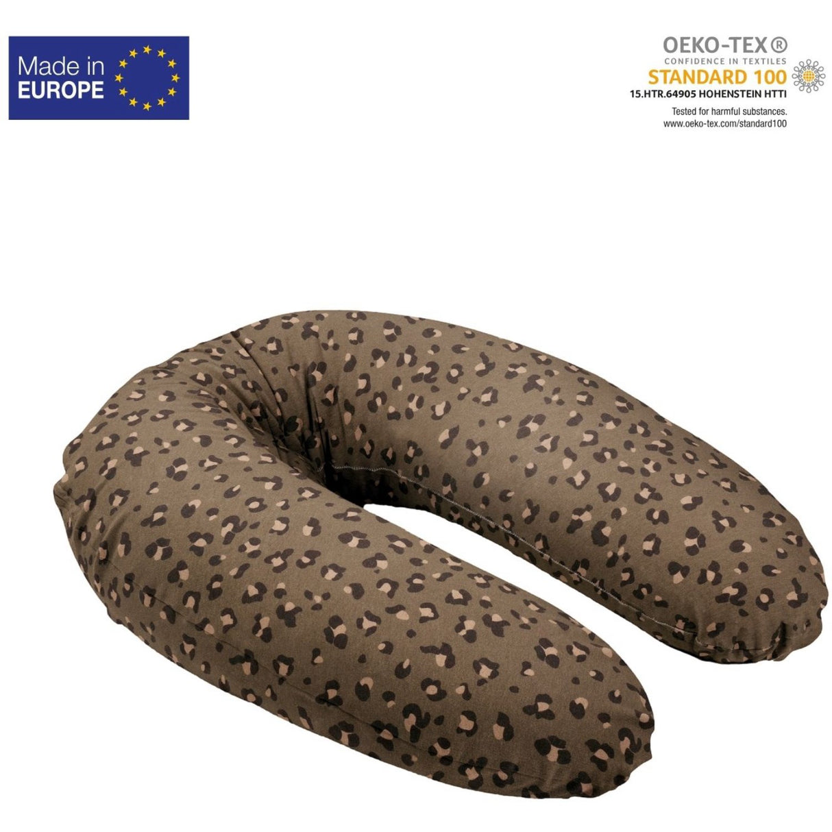 Doomoo Dark Leopard Nursing & Pregnancy Kudde