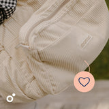 Doomoo Corduroy Sand Diaper Väska Med 8 Tillbehör