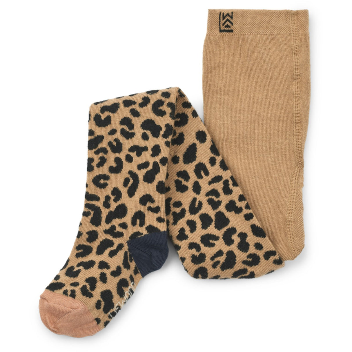 LIEWOOD Mini Leo Oat / Oat Silva Strumpbyxar