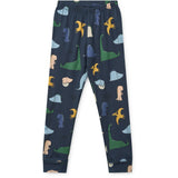 LIEWOOD Dino Roar / Classic Navy Wilhelm Grow Printed Pyjamas Sett