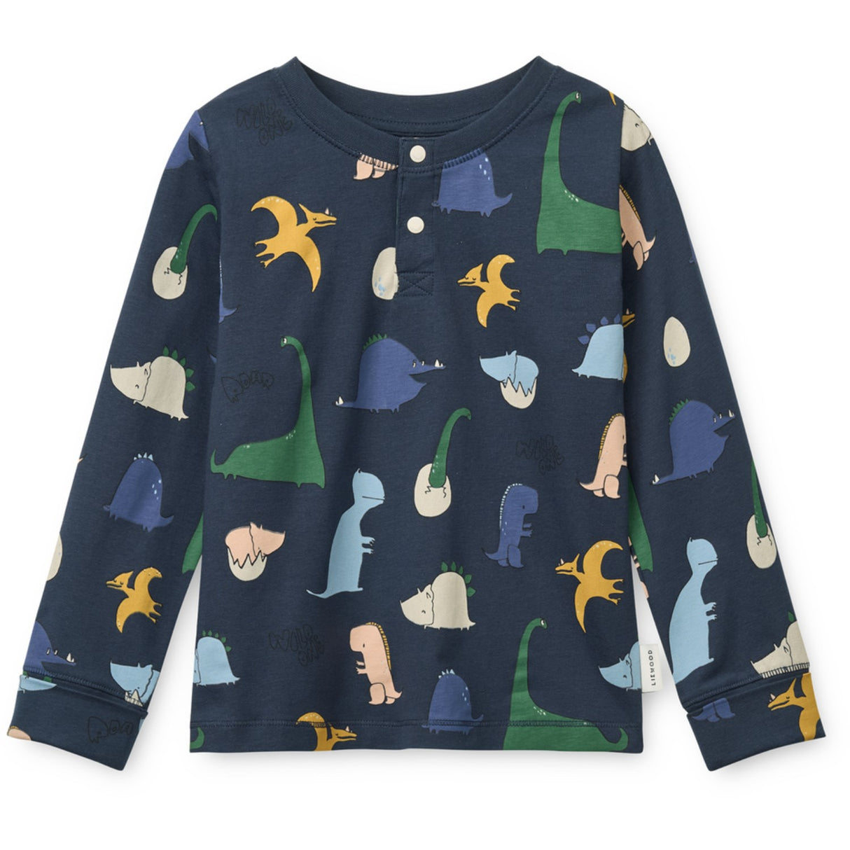 LIEWOOD Dino Roar / Classic Navy Wilhelm Grow Printed Pyjamas Sett
