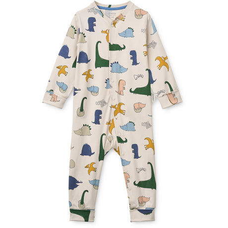 LIEWOOD Dino Roar / Sandy Birk Grow Printed Pyjamas Byxdress