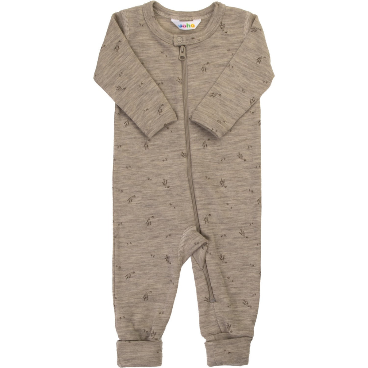 Joha Beige Mel. Byxdress Med 2In1 Foot