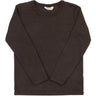 Joha Drk. Brown Blus Med Long Ärmar