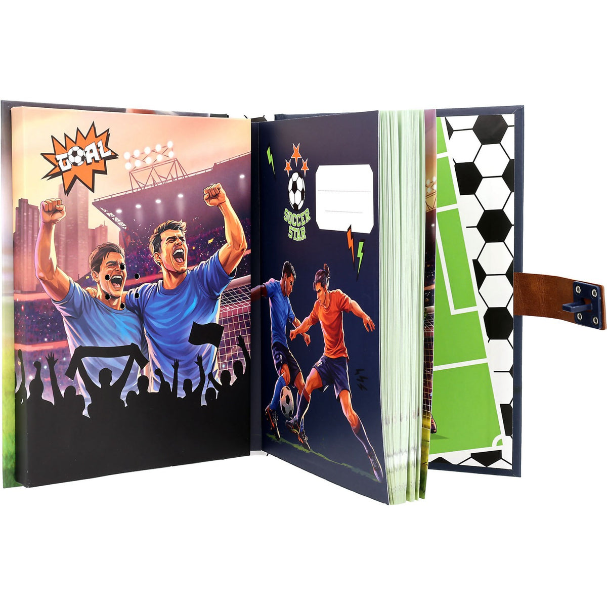 Dino World + Action & Fun Dagbok Med Kode & Lyd