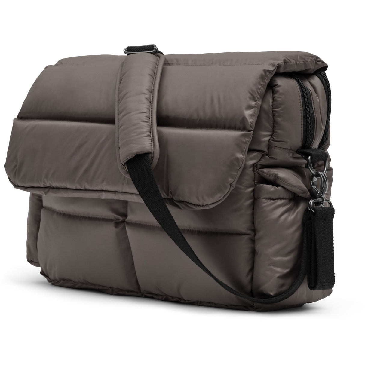 KongWalther Puffer Grey Skötväska