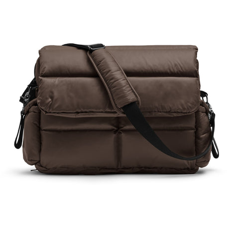 KongWalther Puffer Chocolate Brown Skötväska