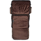 KongWalther Puffer Chocolate Brown Skötväska