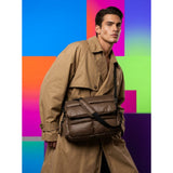 KongWalther Puffer Chocolate Brown Skötväska