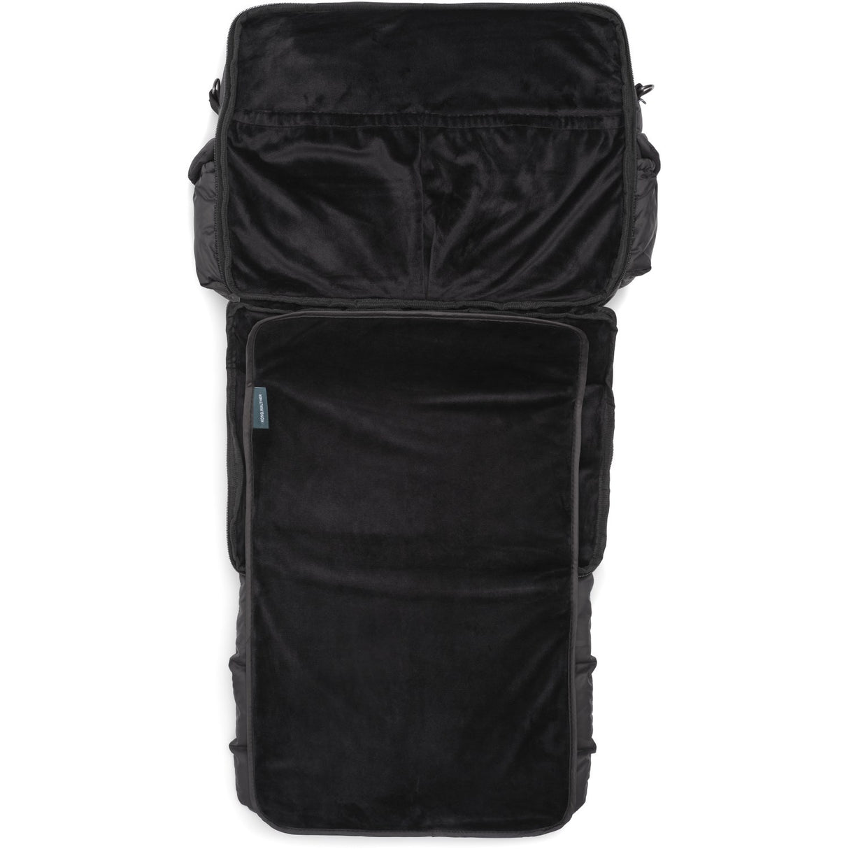 KongWalther Puffer Black Skötväska