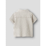 Name It Chateau Gray Cloud Dancer Nbmfedenis Ss Skjorta